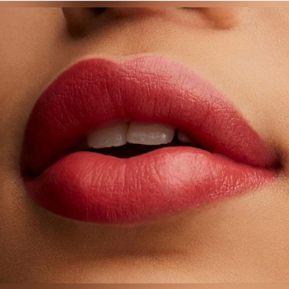 MAC Lipstick Coral pink with Zebra Print Floral Cosmetic bag - Picture 6 of 14